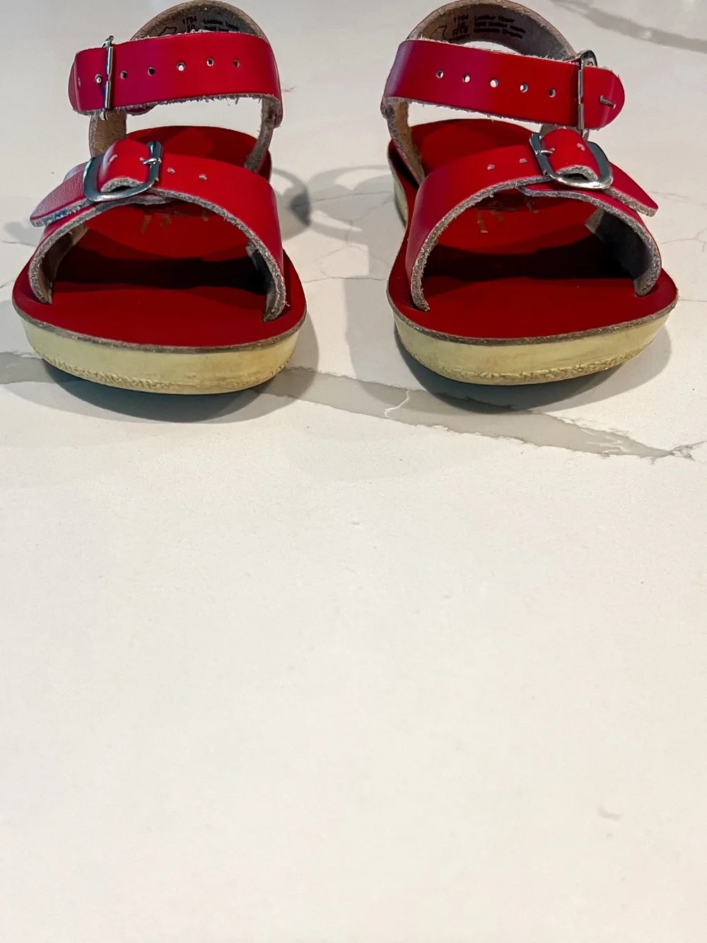 Saltwater Red Sun San Surfer Adjustable Buckle Sandals Toddler Sz 10